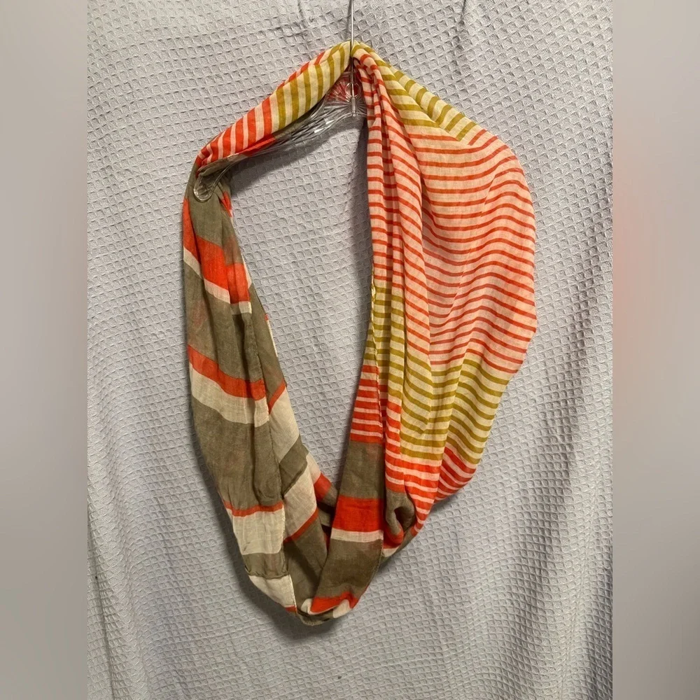 Jland AND Multicolor Striped Scarf
